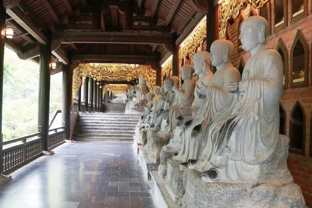 Bai Dinh's The Arhat Corridor