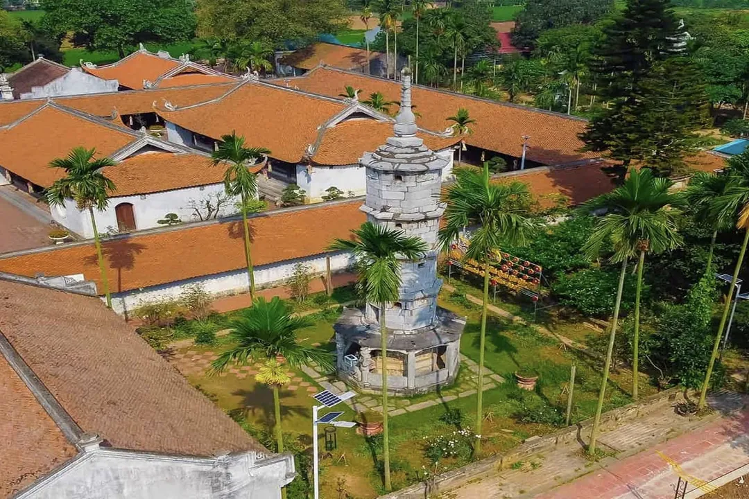 Bao Nghiem Tower – the iconic structure of But Thap Pagoda