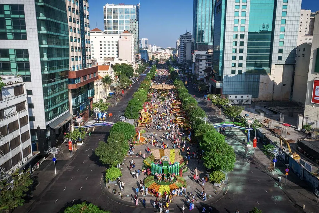 Nguyen Hue Walking Street