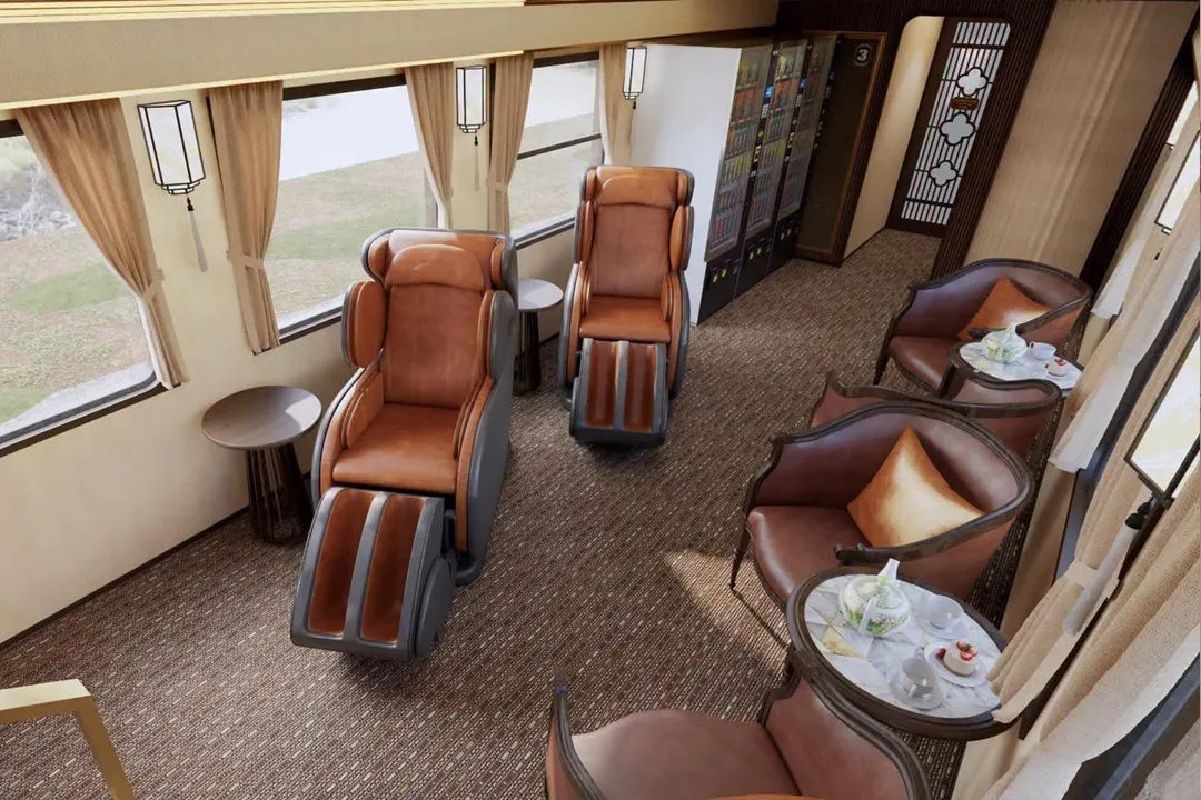 VIP carriage with 24 seats on HQ1 Train