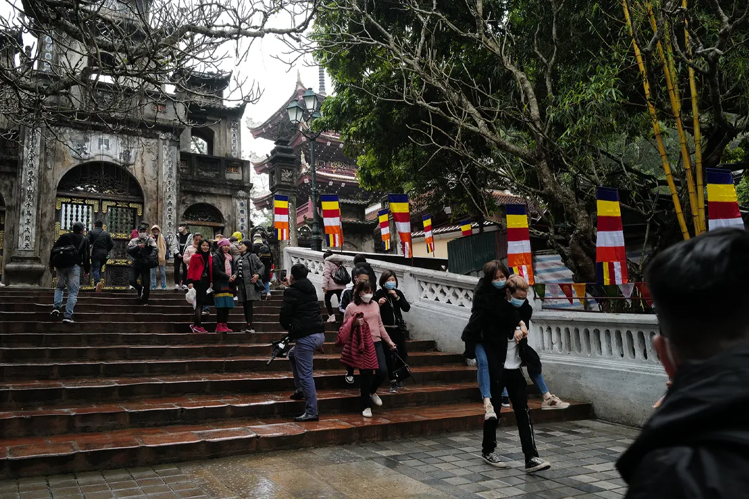 Visiting Thien Tru Pagoda