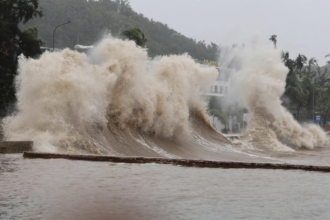 Rough seas through the storm