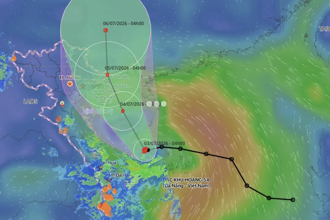 The location and path of Maysak typhoon 