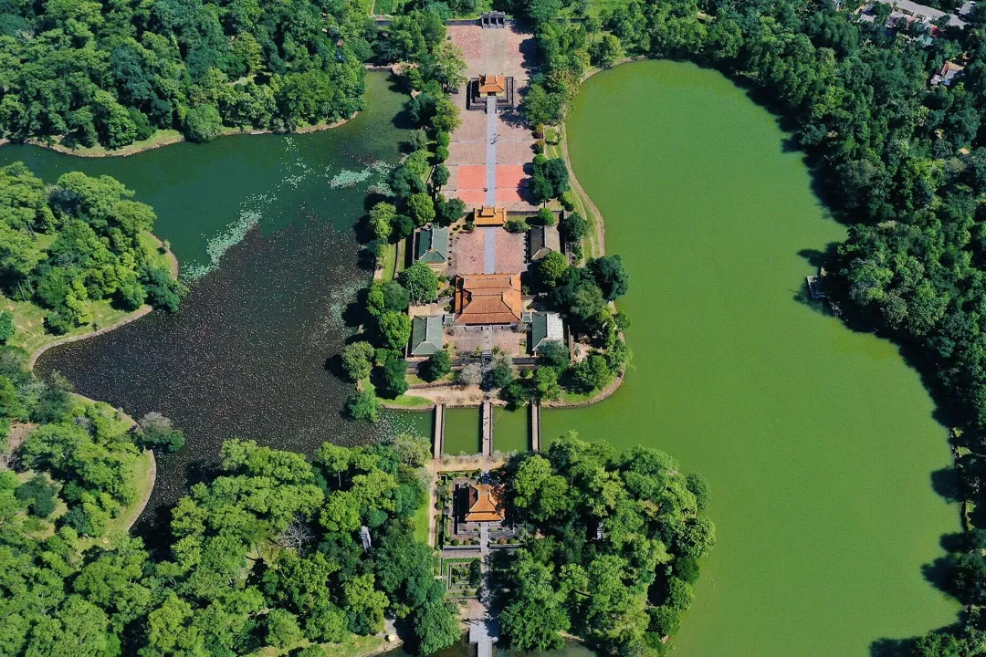 Minh Mang Mausoleum Landscape 