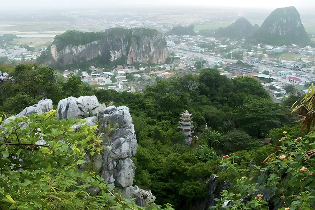 Thuy Son (Water Mountain), the largest and most developed