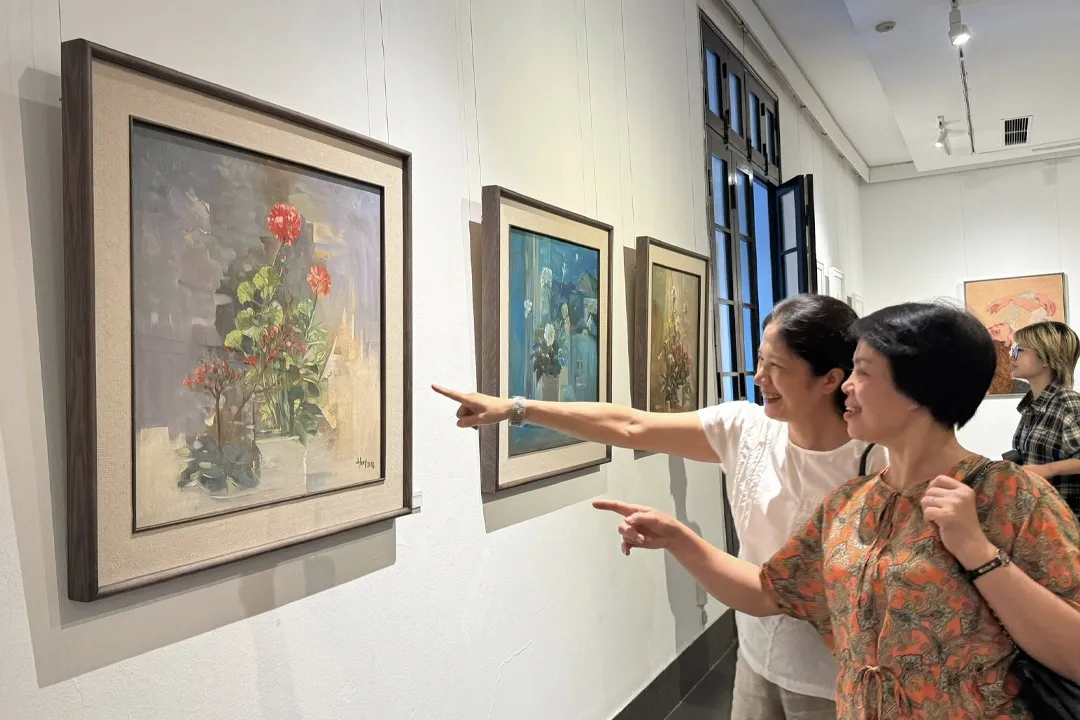 The works are on display at the museum.