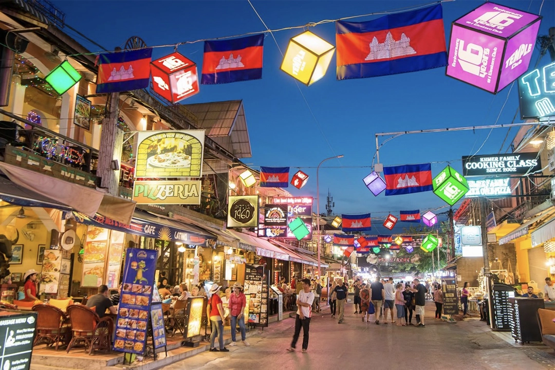 Phnom Penh's night market