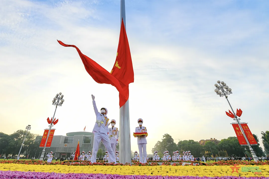 Ba Dinh Square flag-raising