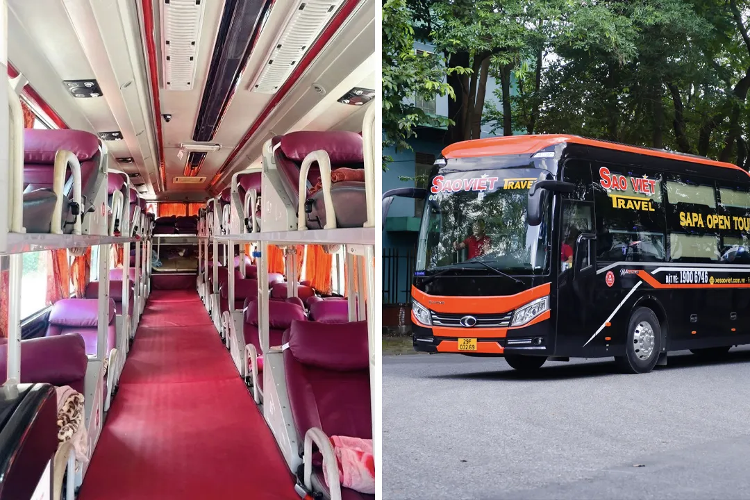 Sapa to Hanoi Sleeper Car