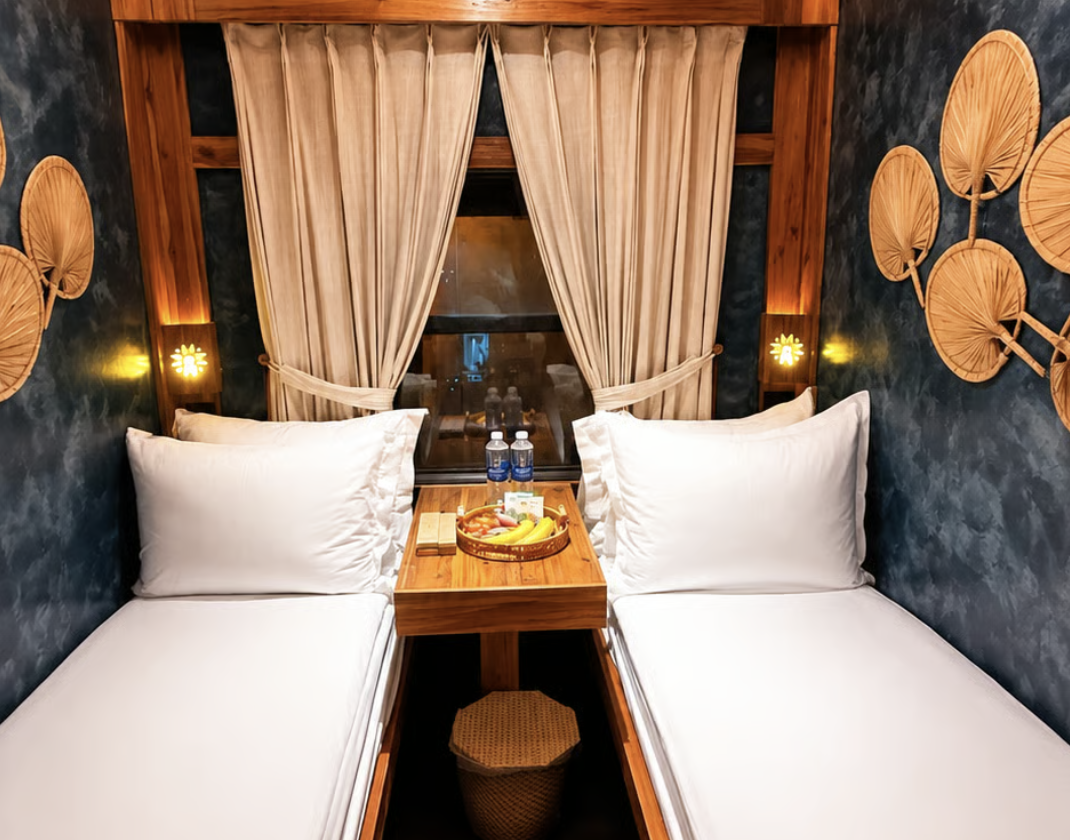 Tonkin Heritage Express Train Hue to Hanoi - Tokin Suite Cabin
