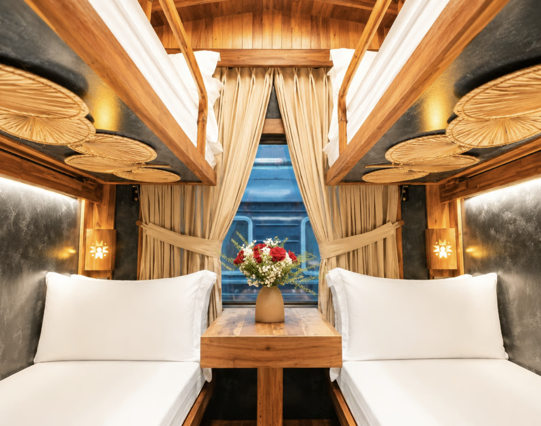 Tonkin Heritage Express Train Hue to Hanoi - Tonkin berth
