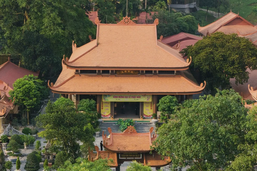 The monastery is an active place of worship