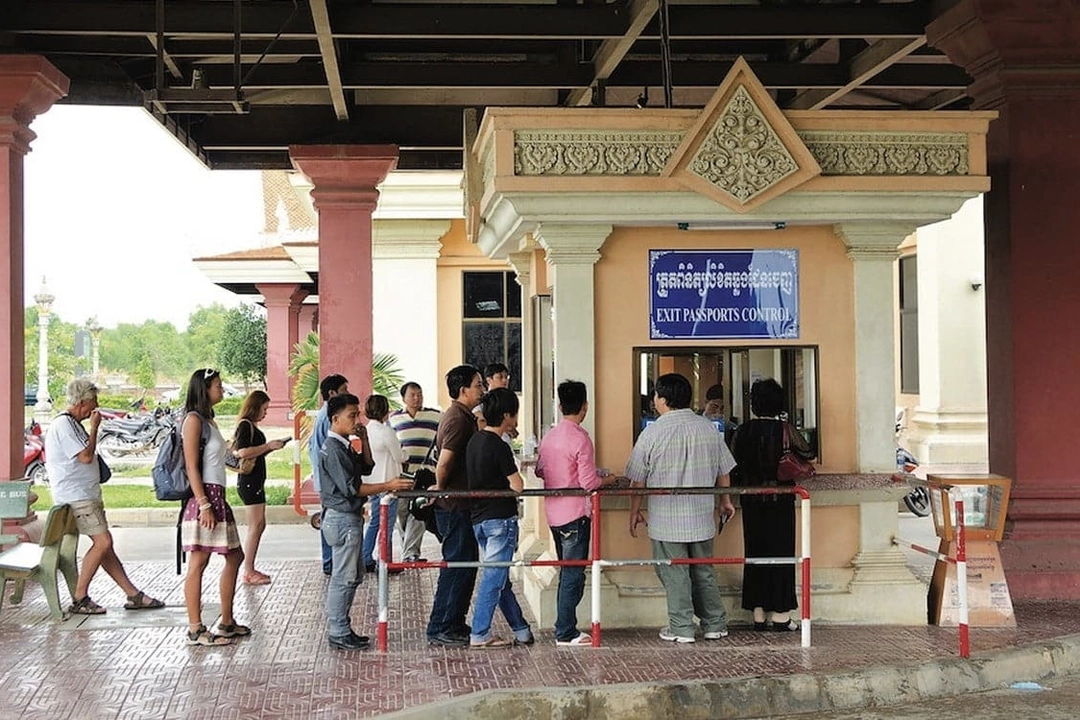 Cambodia's Svay Rieng Border Gate