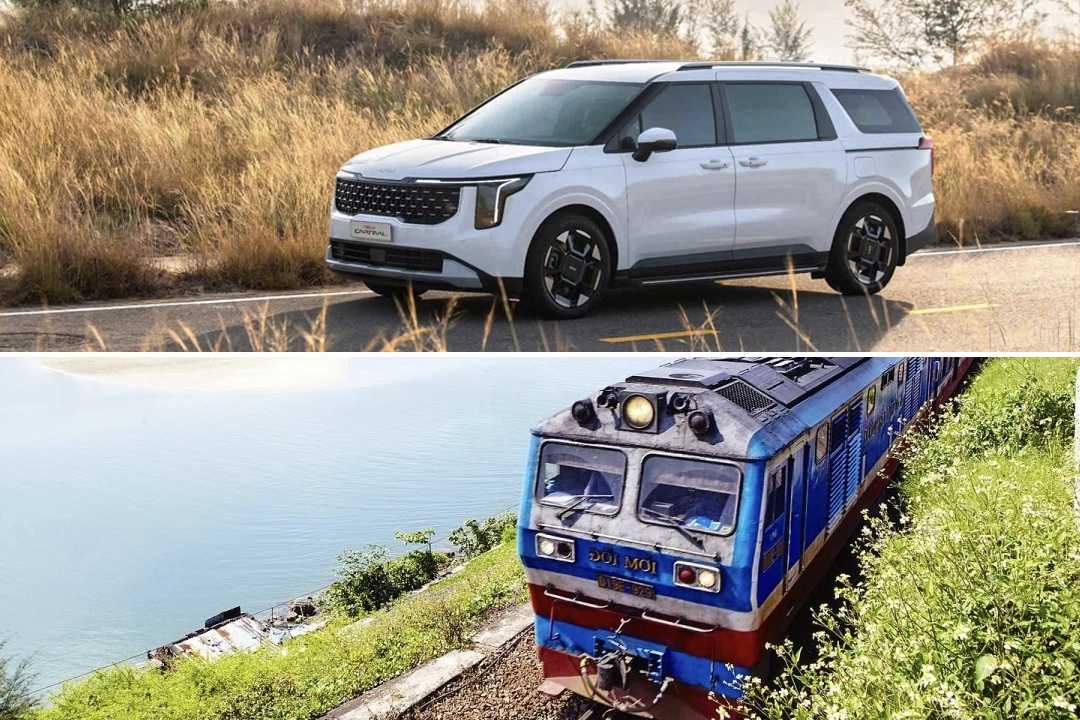 Combining private car and train travel guarantees a top-notch visual experience – while the Sapa-Da Nang route will pass through many of Vietnam's most beautiful coastal roads.