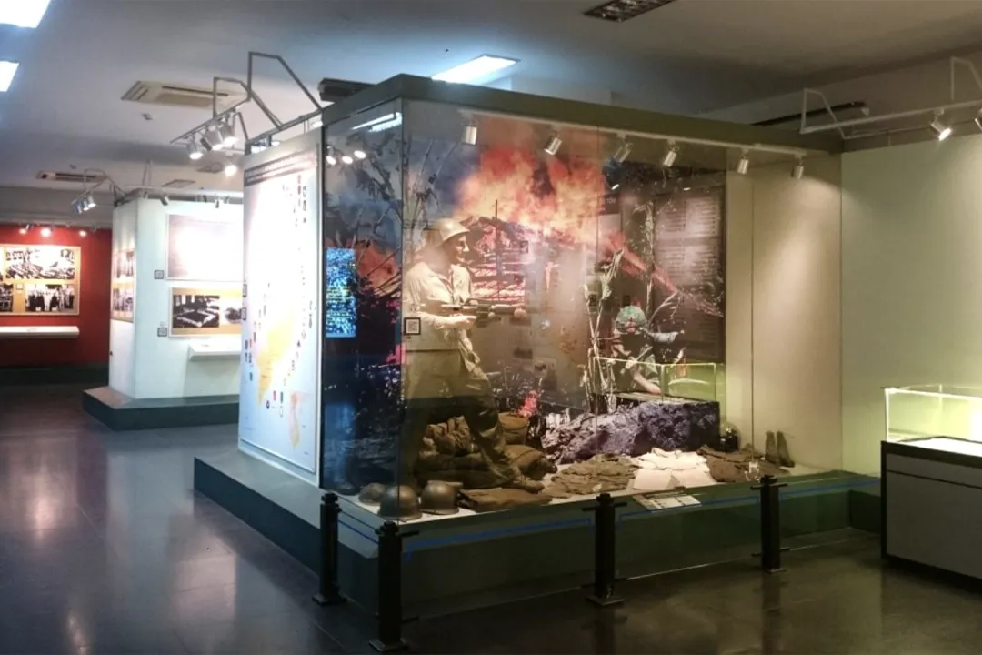 Some exhibits on display
