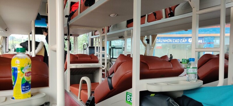 Green bus Hanoi to Sapa no 2 