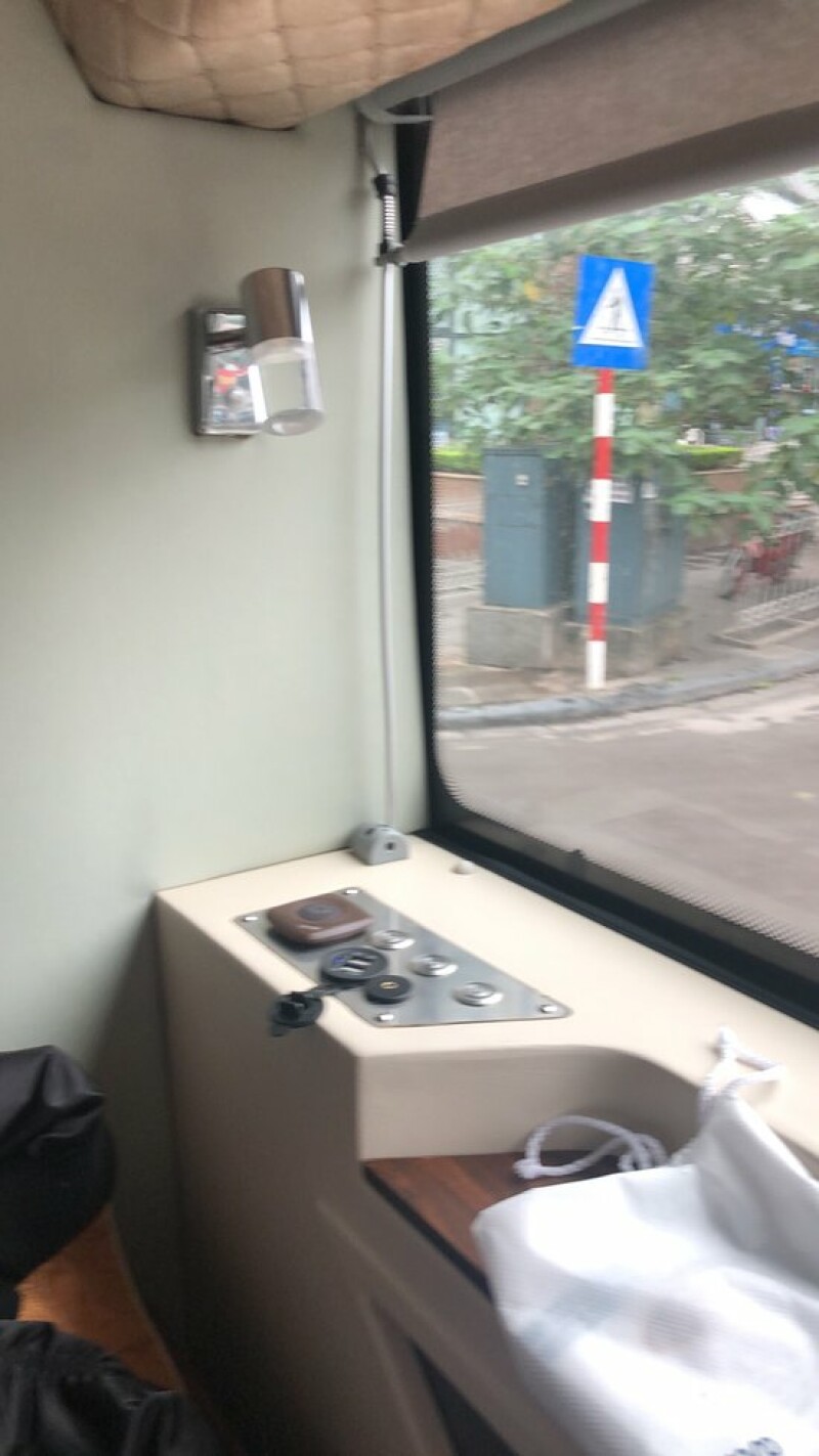 VIP Cabin bus Hanoi to Sapa no 3 