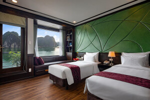 Peony cruise 2 Days 1 Night Family Deluxe With Balcony