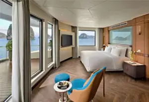 Grand Pioneers Halong Bay Cruise 1 | 2 days 1 nights Essence Suite