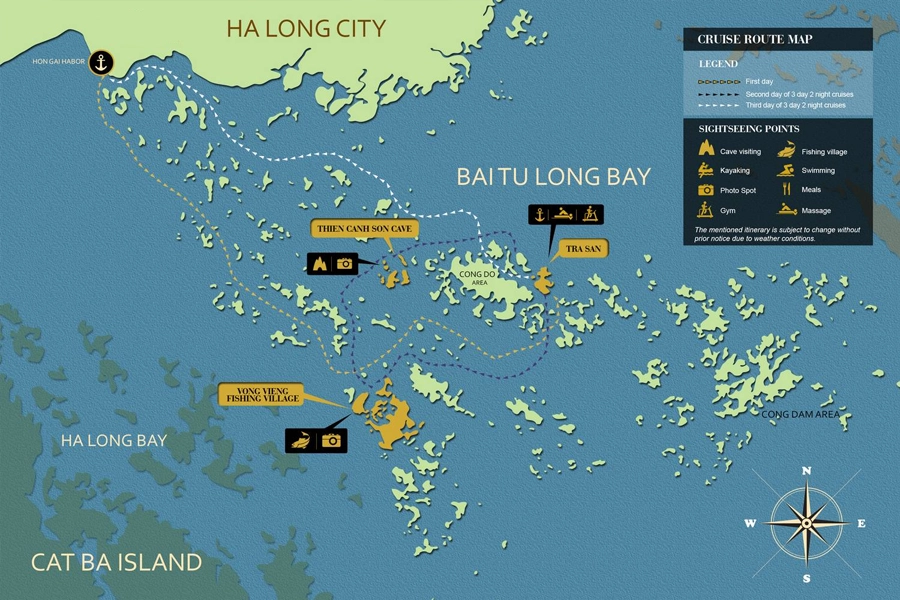Dragon Legend Crusie Maps