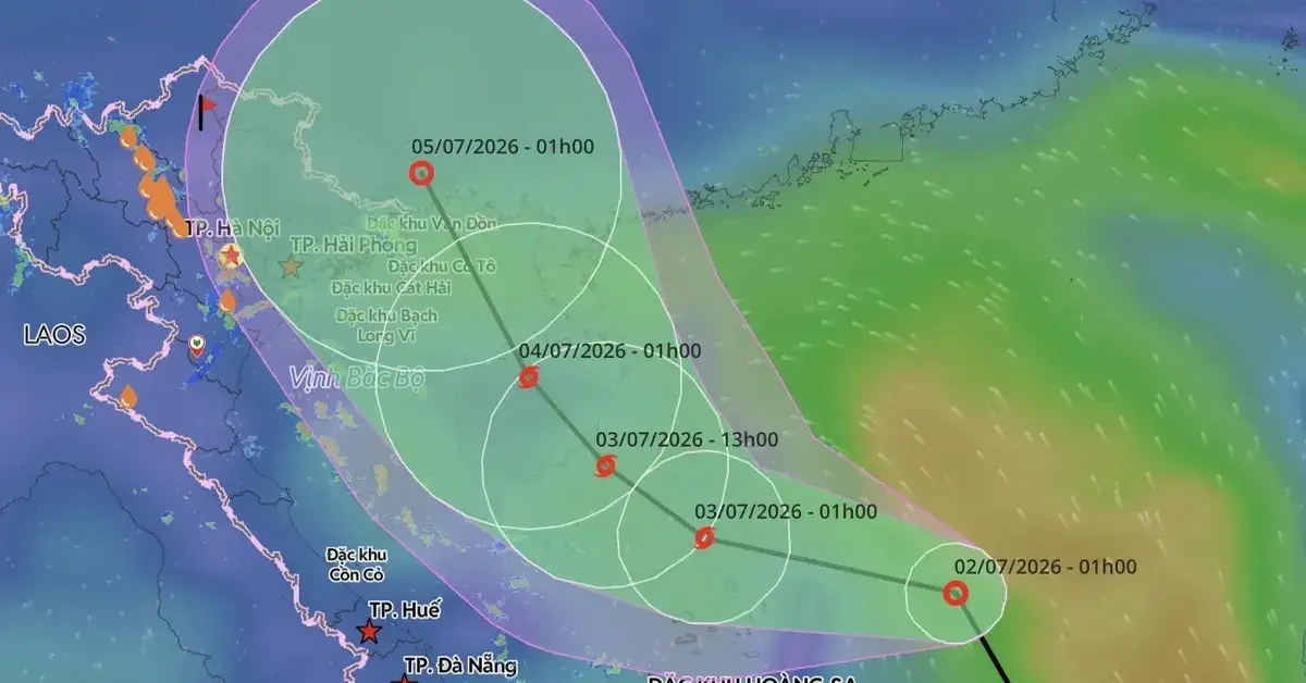 Picture of Typhoon No.1 Maysak: Update July, 2026