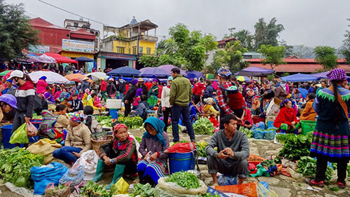 From Hanoi: Sapa - Bac Ha market 3 days tour by bus