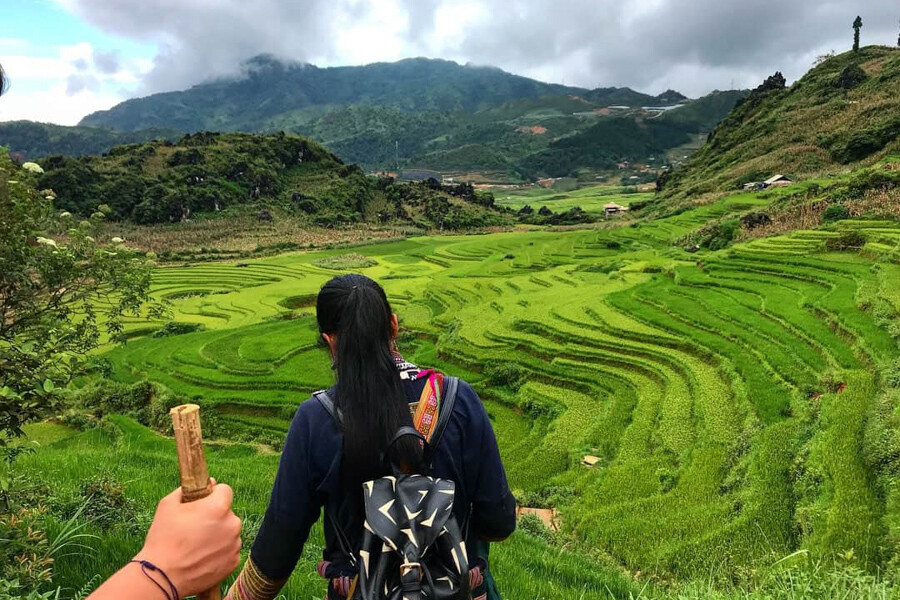 From Sapa: Sapa 1-Day private trekking tour (all included)