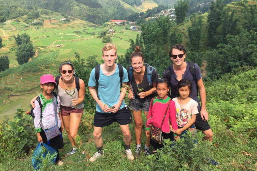 From Sapa: Sapa 1-Day private trekking tour (all included)