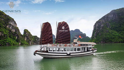 Genesis luxury cruise Halong bay day tour