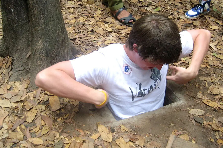 From Ho Chi Minh City: Cu Chi Tunnel Half-Day Tour (small group)