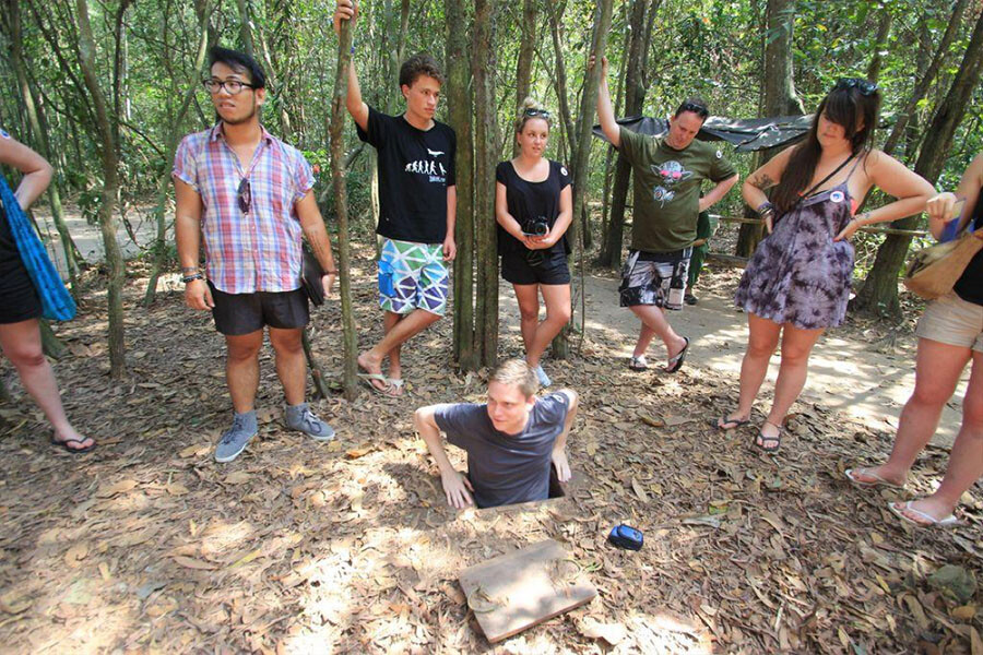 From Ho Chi Minh City: Cu Chi Tunnel Half-Day Tour (small group)