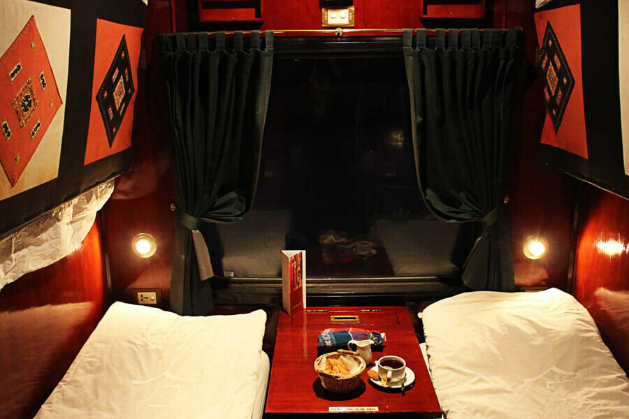 Victoria Express train Sapa to Hanoi 5
