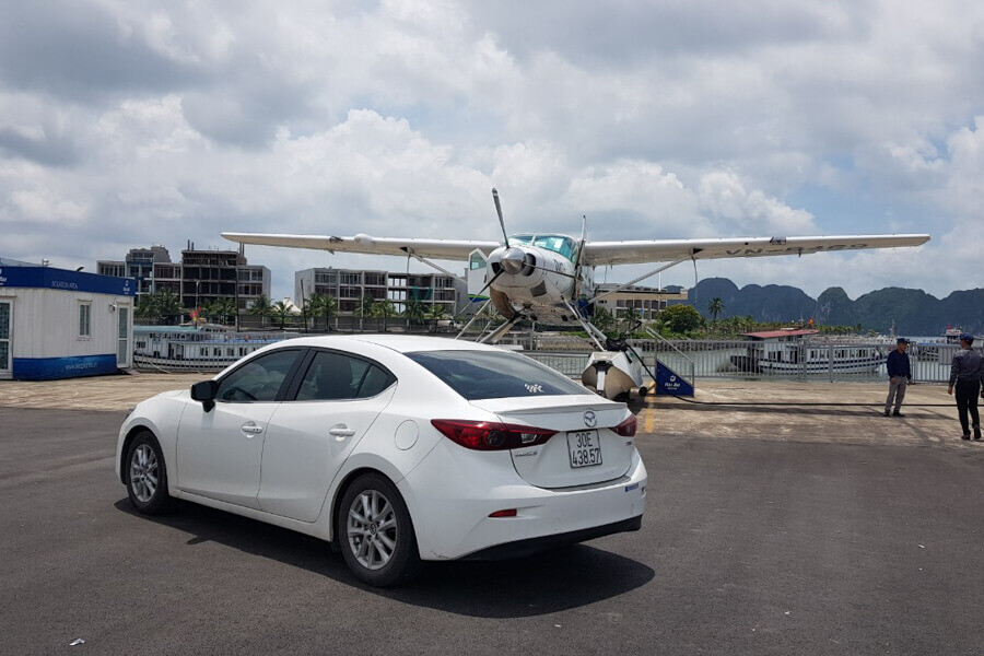 Ninh Binh to Cat Ba by private car 1