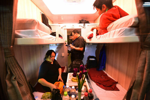 Ninh Binh to Quang Binh train (by Vietnam Railway)