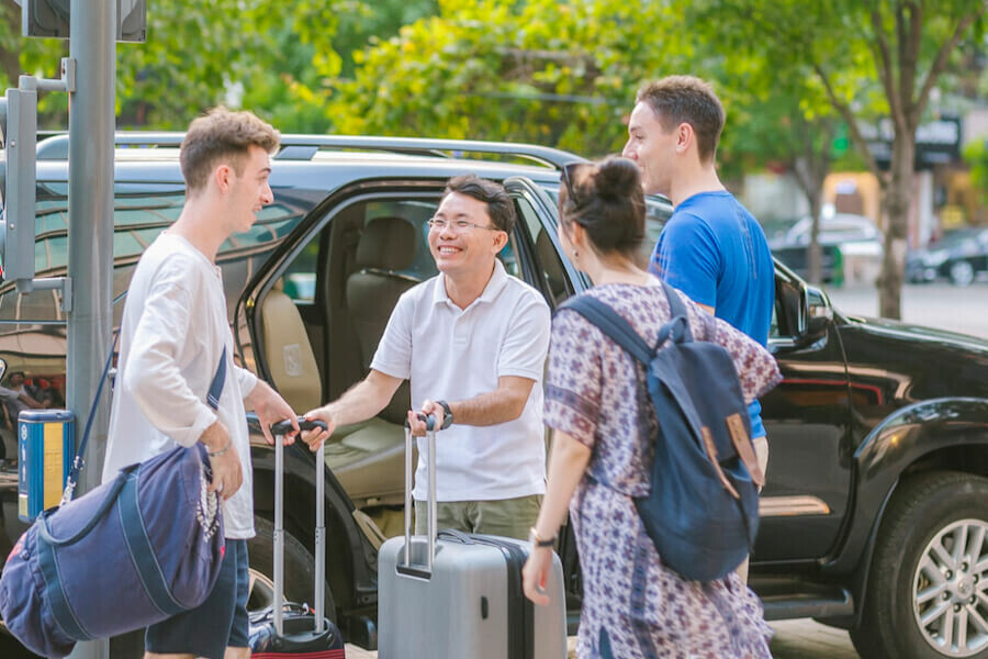 Quy Nhon City to Zannier Hotels Bai San Ho private car 1