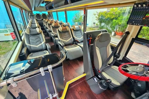 Cat Ba island to Hanoi by luxury limousine van