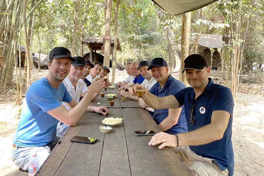 VIP Tour to The History of Cu Chi Tunnels by Speed Boat 7