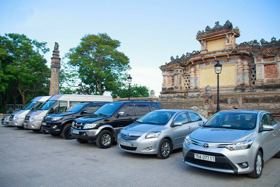 Lang Co beach to Hue private car transfer 1