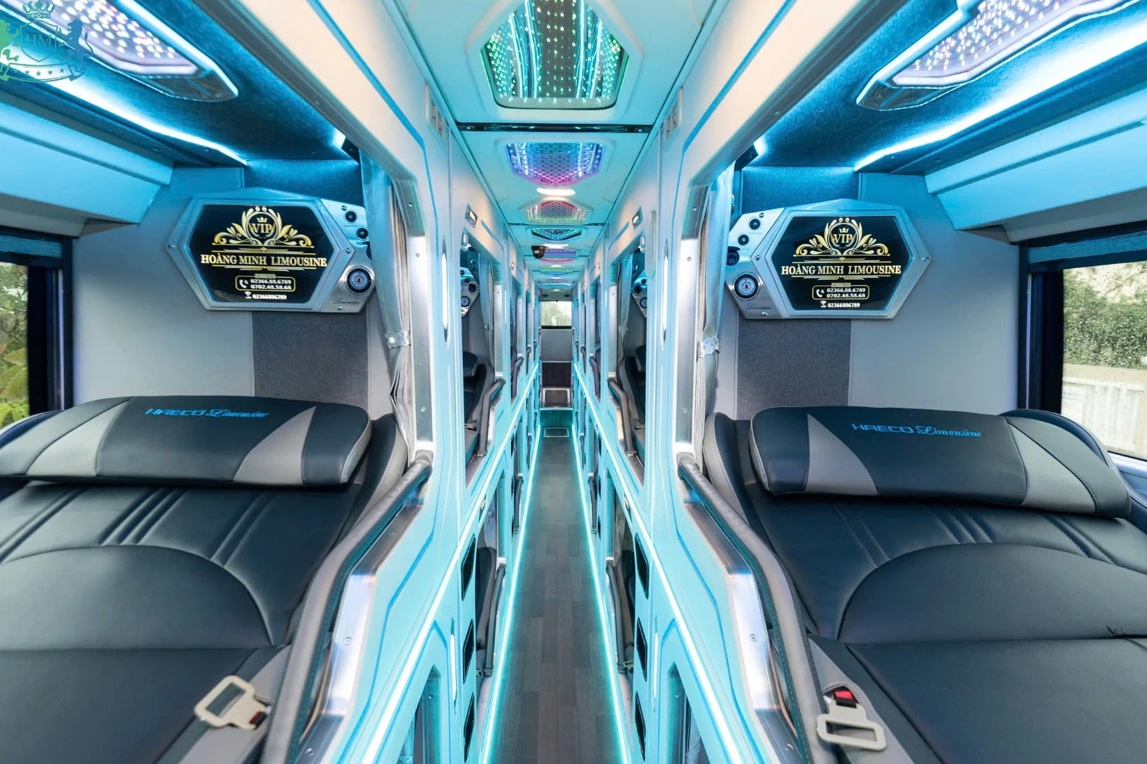 Hoi An to Nha Trang VIP cabin sleep bus