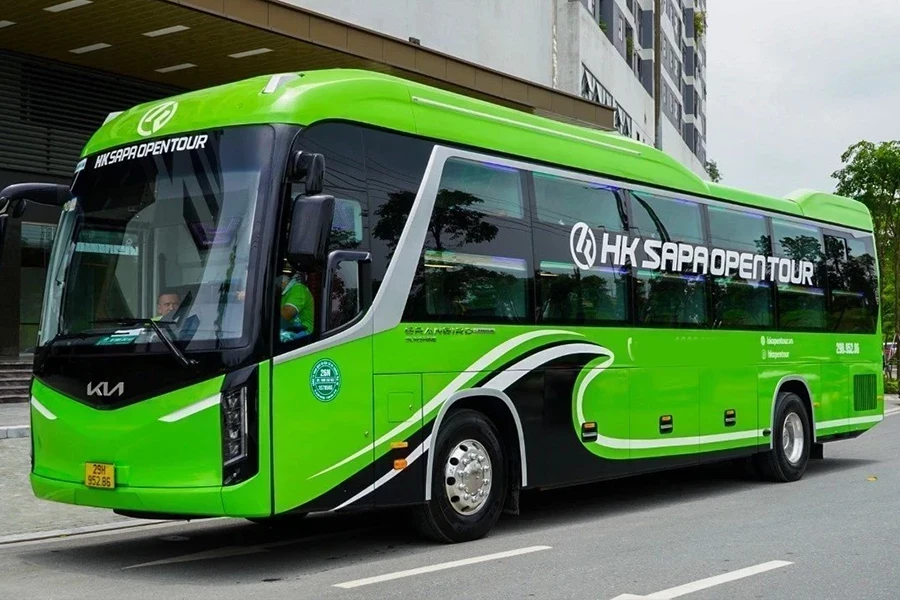 Halong Bay to Hoi An VIP cabin sleeping bus