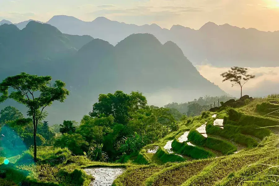 Pu Luong to Mai Chau private car 8