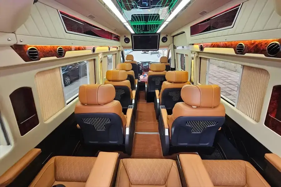 Ninh Binh to Sapa luxury limousine van 6