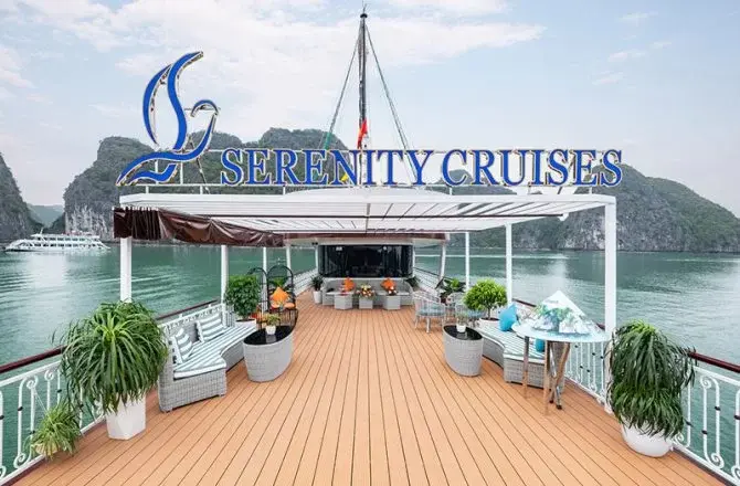 Serenity cruise Lan Ha Bay day cruise from Hanoi 9