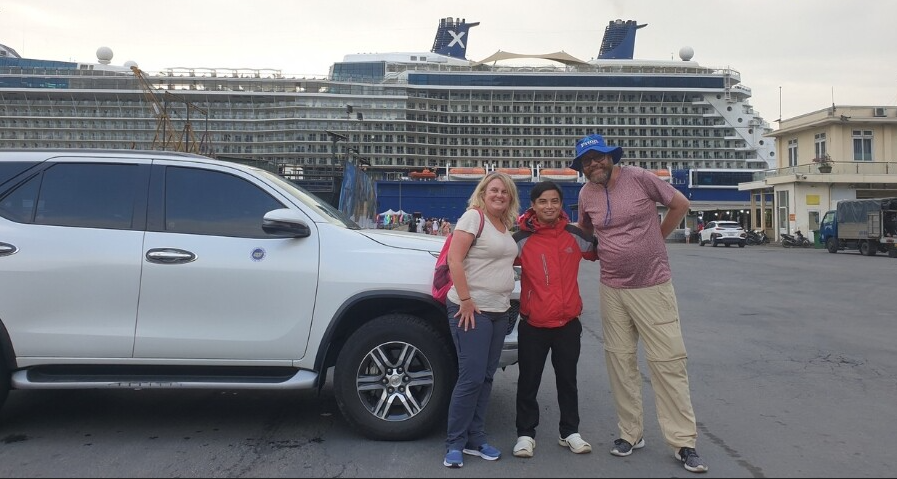 Halong International Cruise port to Hanoi private car