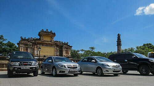 Da Nang to Hue private car via Hai Van Pass & Scenic Stops