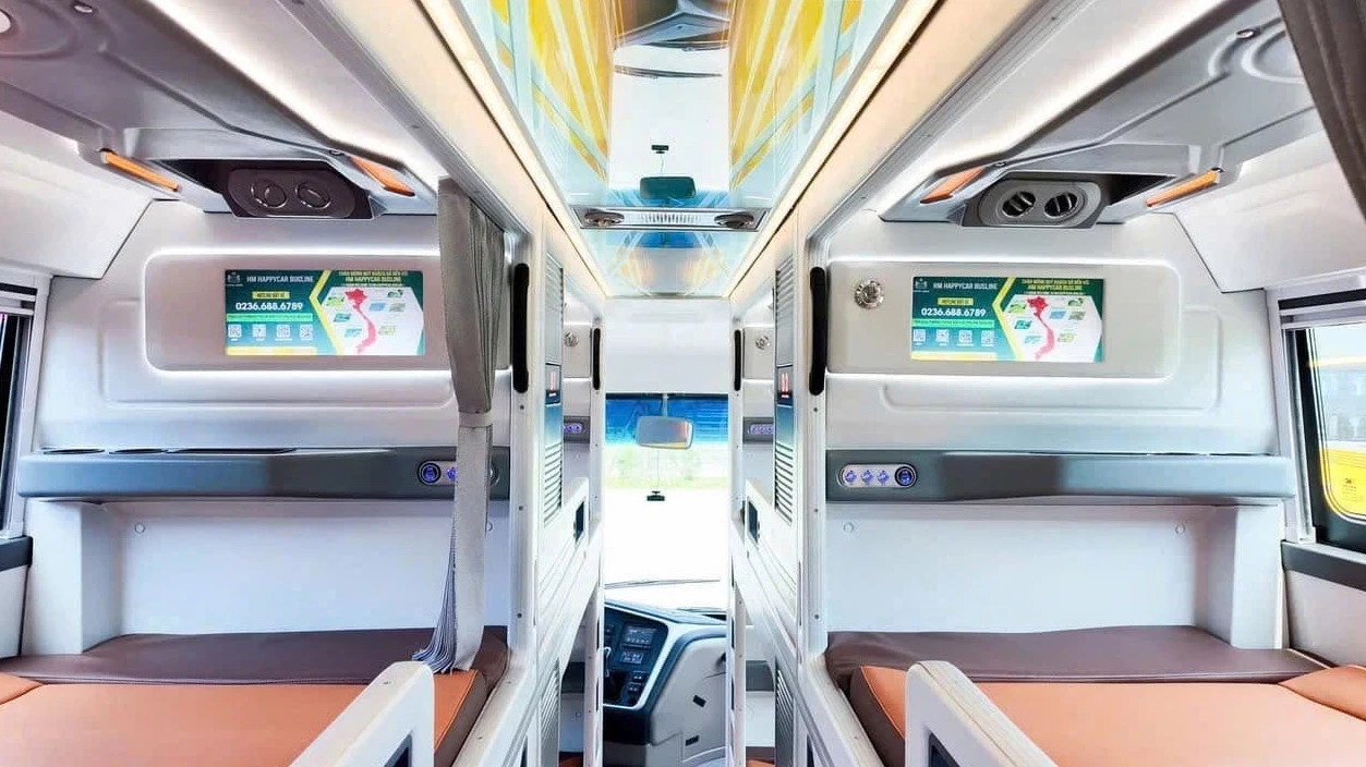 Nha Trang to Da Nang VIP cabin sleep bus
