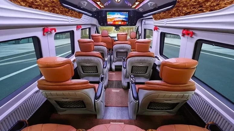 Hanoi to Ha Giang luxury limousine van