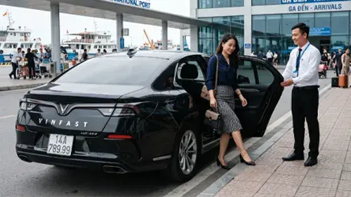 Hanoi to Ao Tien cruise terminal private car