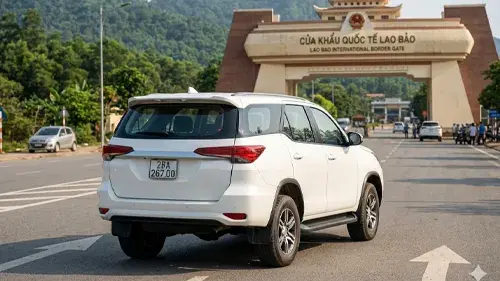 Hue to Lao Bao International Border private car 