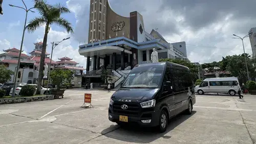 Ho Chi Minh to Tac Say Church private car